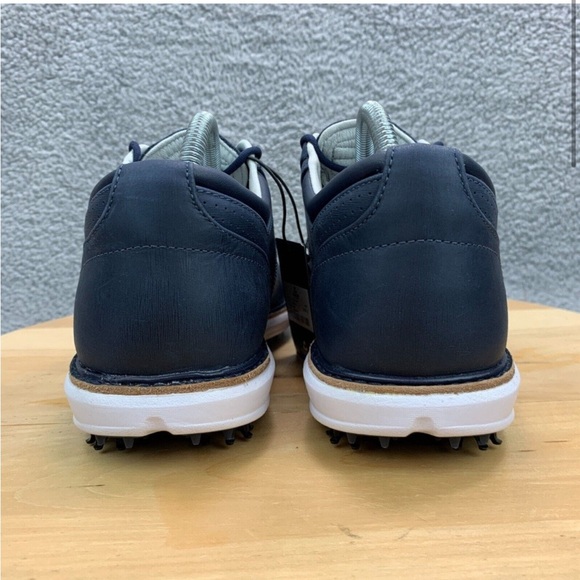 Cuater The Legend Travis Mathew Mens Size 11 Golf Shoes Blue Navy Leather NEW - Picture 5 of 9